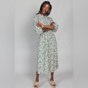 Tibi Sabine Floral Gnome Dress - sample